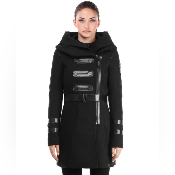 RUDSAK Leather and Wool with Hoodie Size S - Picture 14 of 14